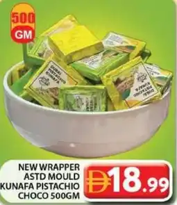 Grand Mall Sharjah New wrapper astd mould kunafa pistachio choco offer