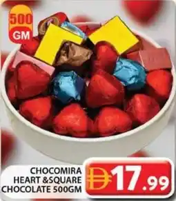 Grand Mall Sharjah Chocomira heart &square chocolate offer