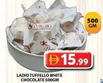 Grand Mall Sharjah Ladio tuffello white chocolate offer