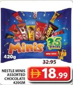 Grand Mall Sharjah Nestle Minis Assorted Chocolate offer
