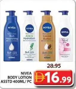 Grand Mall Sharjah Nivea body lotion asstd offer