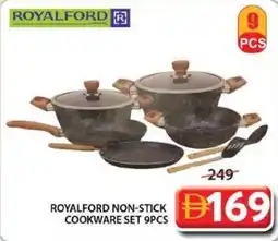 Grand Mall Sharjah Royalford Non Stick Cookware Set offer
