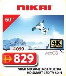 Grand Mall Sharjah Nikai NIK50MEU4STN Ultra HD Smart led TV offer