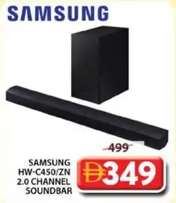 Grand Mall Sharjah Samsung HW-C450/ZN 2.0 Channel Soundbar offer
