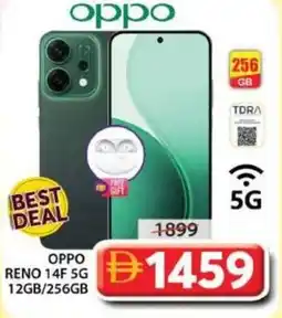 Grand Mall Sharjah Oppo Reno 14F 5G offer