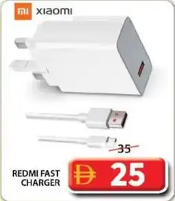 Grand Mall Sharjah Redmi fast charger offer