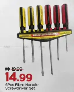 Mark & Save Fibre Handle Screwdriver Set offer