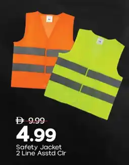 Mark & Save Safety Jacket 2 Line Clr offer