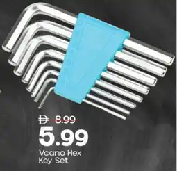 Mark & Save Vcano Hex Key Set offer