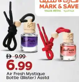 Mark & Save Air Fresh Mystique Bottle Blister offer