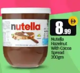 Bigmart Nutella Hazelnut With Cocoa Spread offer