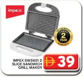 Grand Hyper Market IMPEX Sandwich Maker offer