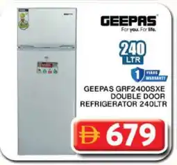 Grand Hyper Market GEEPAS Refrigerator offer