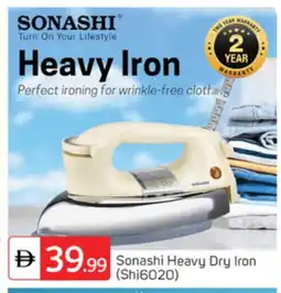 Talal Market SONASHI Ironbox offer