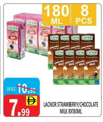 United Hypermarket LACNOR Flavoured Milk offer