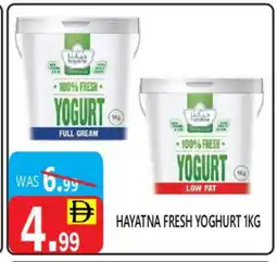 United Hypermarket HAYATNA Yoghurt offer