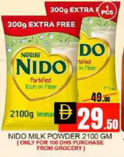 Mango Hypermarket LLC NIDO Milk Powder offer