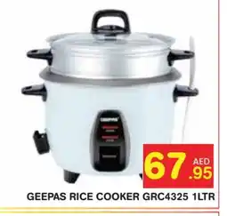 Baniyas Spike Hypermarket GEEPAS Rice Cooker offer