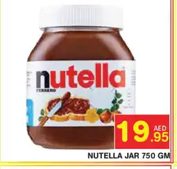Baniyas Spike Hypermarket NUTELLA Chocolate Spread offer