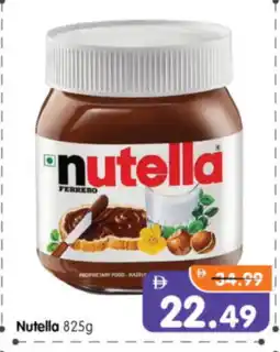 Al Madina Hypermarket NUTELLA Chocolate Spread offer