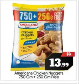 Bigmart AMERICANA Chicken Nuggets offer