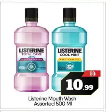Bigmart LISTERINE Mouthwash offer