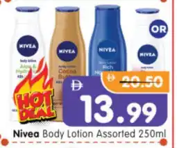 Al Madina Hypermarket Nivea Body Lotion & Cream offer