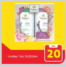 Mark & Save YARDLEY Talcum Powder offer