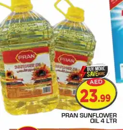 Baniyas Spike Hypermarket PRAN Sunflower Oil offer