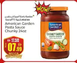 Kenz Hypermarket AMERICAN GARDEN Pizza & Pasta Sauce offer