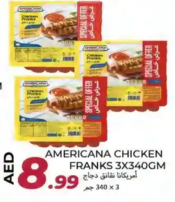 Rawabi Market AMERICANA Chicken Franks offer