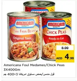 Last Chance AMERICANA Chick Peas offer