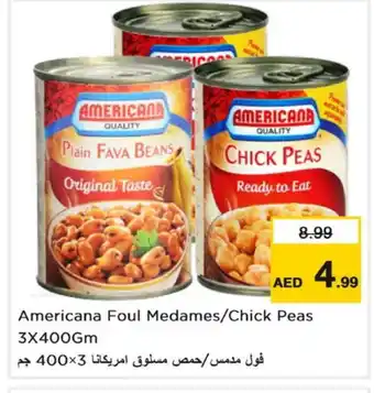 Last Chance AMERICANA Chick Peas offer