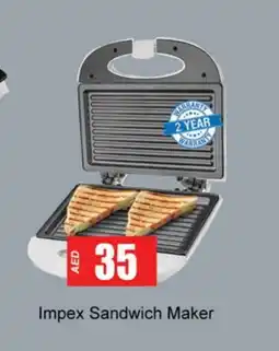 Gulf Hypermarket IMPEX Sandwich Maker offer