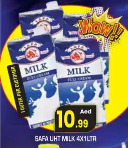 Baniyas Spike Hypermarket SAFA Long Life / UHT Milk offer