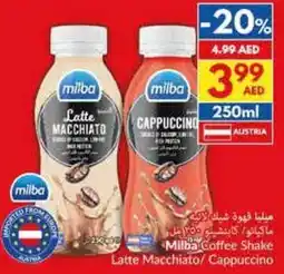 Viva Milba coffee shake latte macchiato cappuccino offer