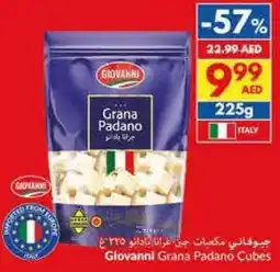 Viva Giovanni grana padano cubes offer