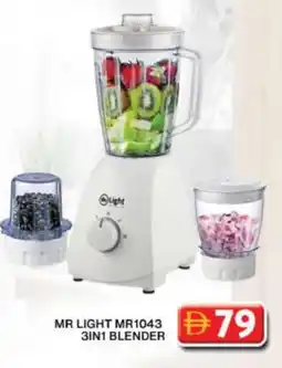 Grand Hyper Market MR. LIGHT Mixer / Grinder offer
