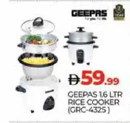 Al Madina GEEPAS Rice Cooker offer