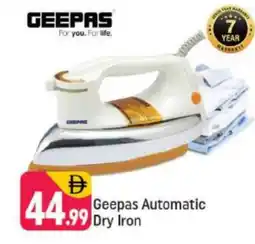 Shaklan GEEPAS Ironbox offer