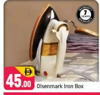Shaklan OLSENMARK Ironbox offer