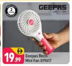 Shaklan GEEPAS Fan offer