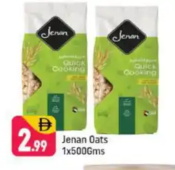 Shaklan JENAN Oats offer