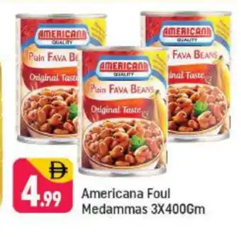 Shaklan AMERICANA Fava Beans offer