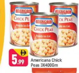 Shaklan AMERICANA Chick Peas offer