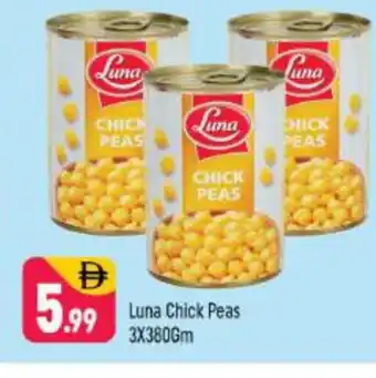 Shaklan LUNA Chick Peas offer