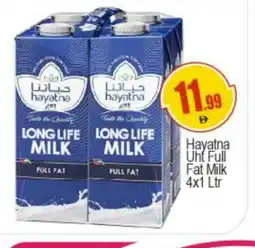 Bigmart HAYATNA Long Life / UHT Milk offer