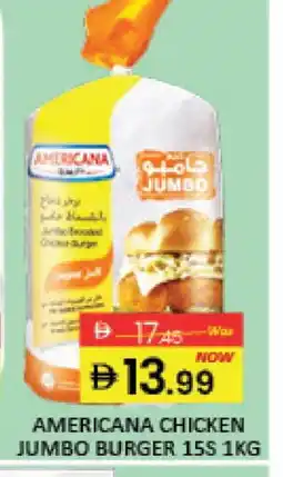 Mango Hypermarket LLC AMERICANA Chicken Burger offer