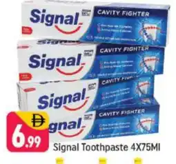 Shaklan SIGNAL Toothpaste offer