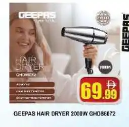 Al Madina GEEPAS Hair Appliances offer